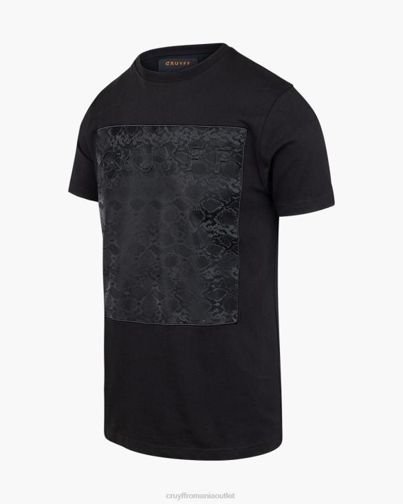 ro Cruyff culebra tee negru ZBZ0577 bărbați tricou