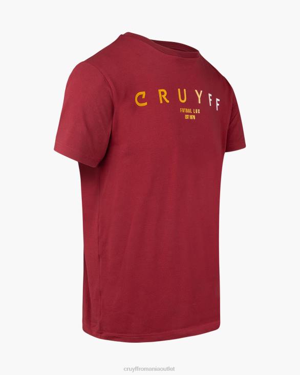 ro Cruyff eder tee bordeaux ZBZ0361 bărbați tricou