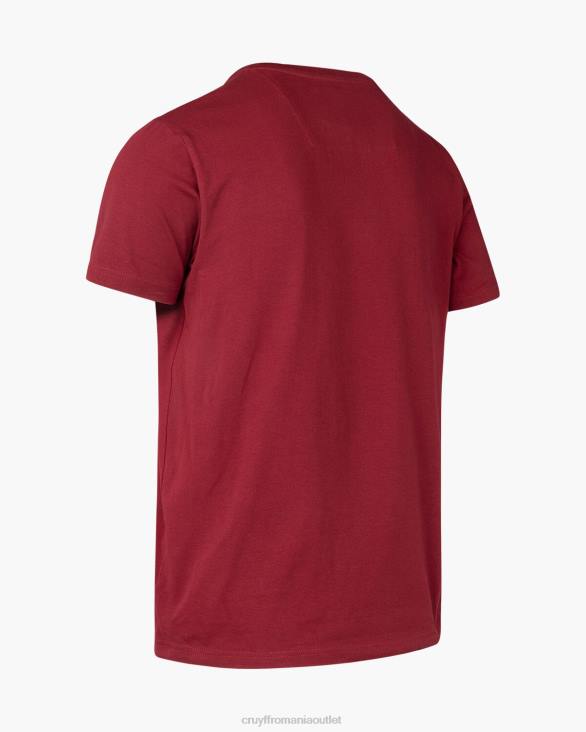 ro Cruyff eder tee bordeaux ZBZ0361 bărbați tricou