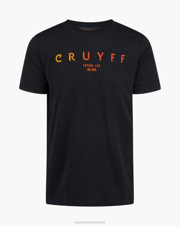 ro Cruyff eder tee negru ZBZ0359 bărbați tricou