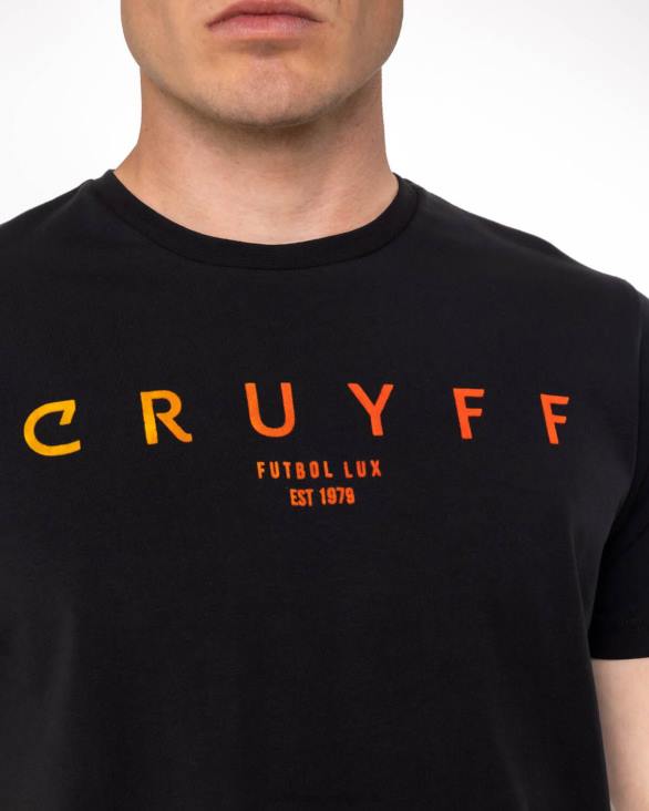 ro Cruyff eder tee negru ZBZ0359 bărbați tricou