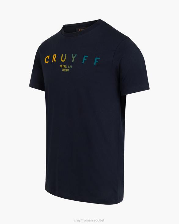 ro Cruyff eder tee nopti albastre ZBZ0387 bărbați tricou