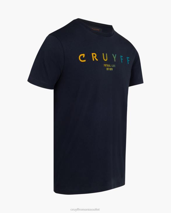 ro Cruyff eder tee nopti albastre ZBZ0387 bărbați tricou