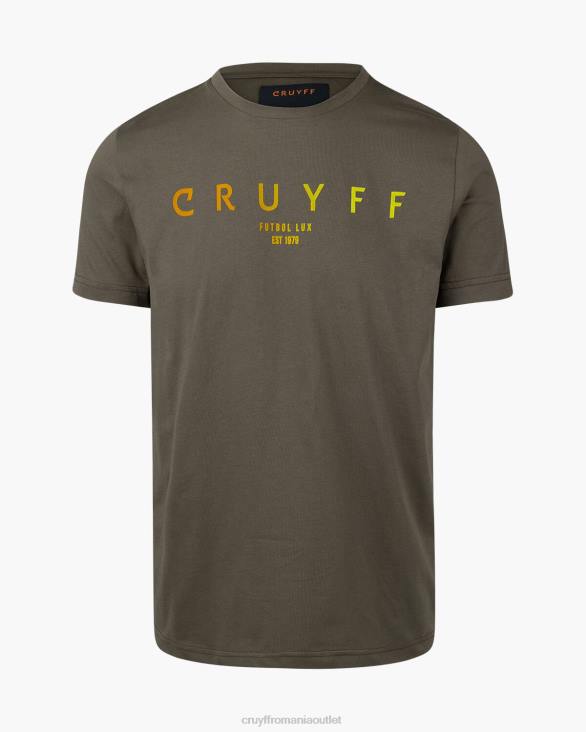 ro Cruyff eder tee verde ZBZ0362 bărbați tricou