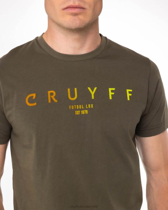 ro Cruyff eder tee verde ZBZ0362 bărbați tricou
