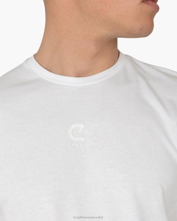ro Cruyff hernando tee alb ZBZ0893 bărbați tricou