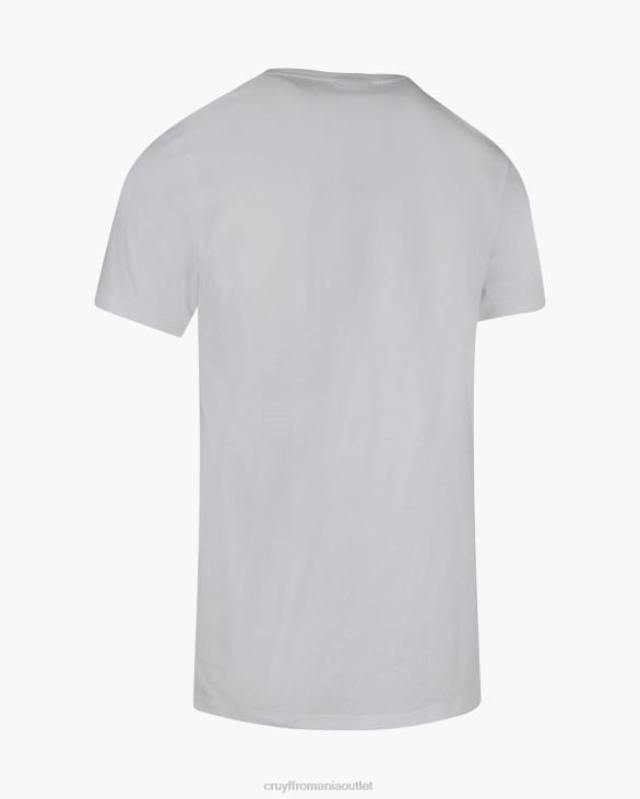 ro Cruyff hernando tee alb ZBZ0893 bărbați tricou