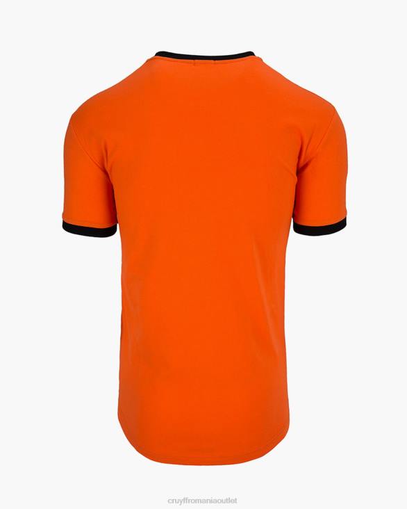 ro Cruyff icon tee-bumbac portocale ZBZ0787 bărbați tricou