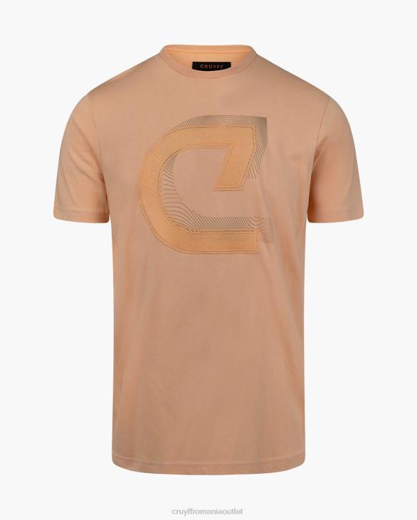 ro Cruyff julien tee portocale ZBZ0861 bărbați tricou