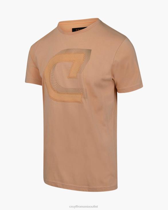 ro Cruyff julien tee portocale ZBZ0861 bărbați tricou