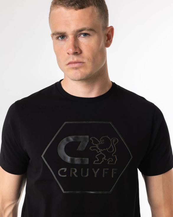 ro Cruyff manuel tee negru ZBZ01310 bărbați tricou