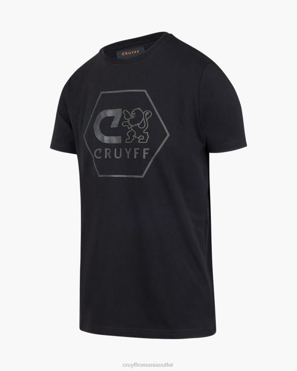 ro Cruyff manuel tee negru ZBZ01310 bărbați tricou