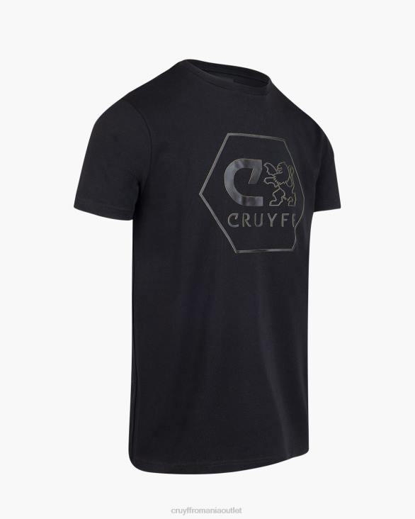 ro Cruyff manuel tee negru ZBZ01310 bărbați tricou