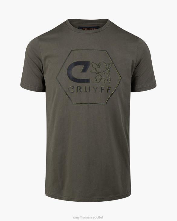 ro Cruyff manuel tee verde ZBZ0591 bărbați tricou