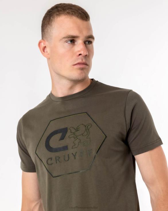 ro Cruyff manuel tee verde ZBZ0591 bărbați tricou