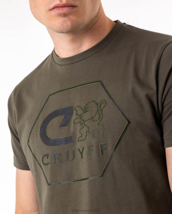 ro Cruyff manuel tee verde ZBZ0591 bărbați tricou