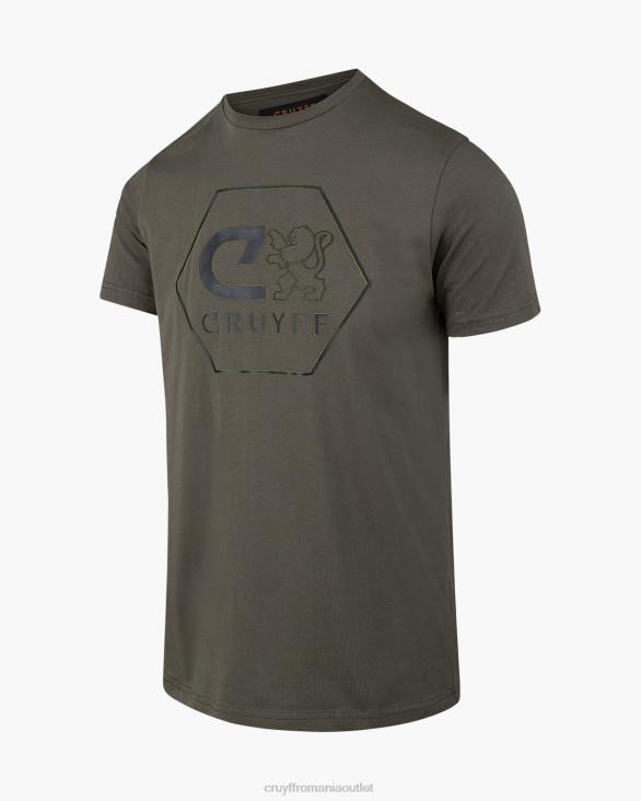 ro Cruyff manuel tee verde ZBZ0591 bărbați tricou