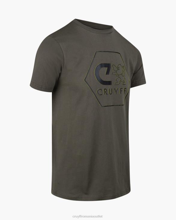 ro Cruyff manuel tee verde ZBZ0591 bărbați tricou