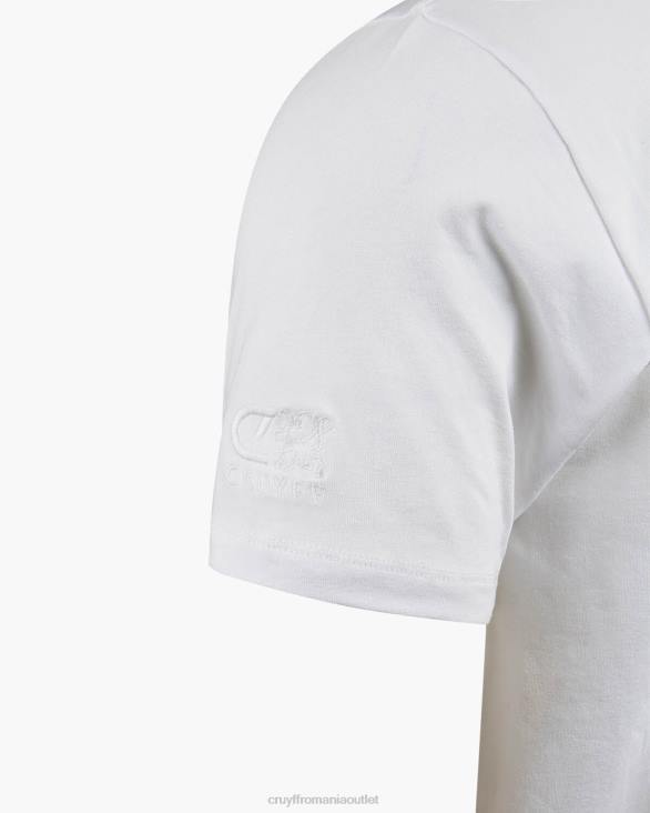 ro Cruyff memorial tee ams alb ZBZ0819 bărbați tricou