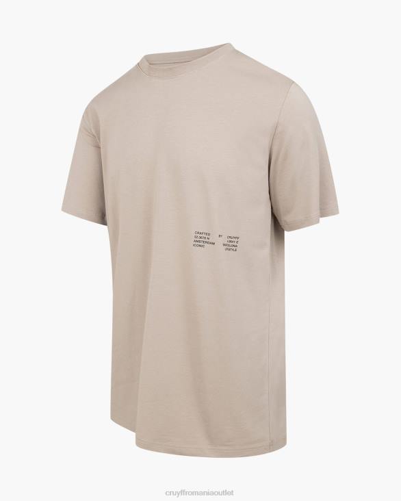 ro Cruyff mica tee nisip ZBZ076 bărbați tricou
