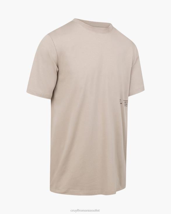 ro Cruyff mica tee nisip ZBZ076 bărbați tricou