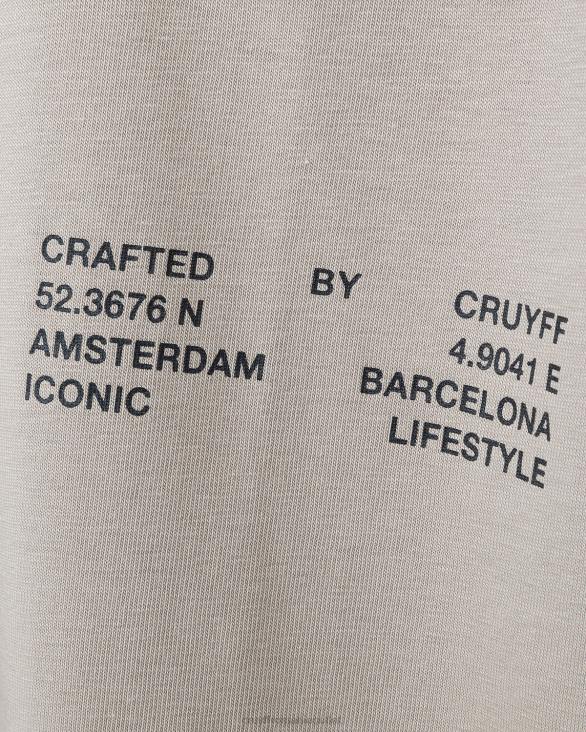 ro Cruyff mica tee nisip ZBZ076 bărbați tricou