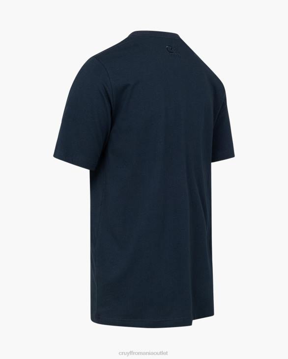 ro Cruyff mica tee nopti albastre ZBZ077 bărbați tricou