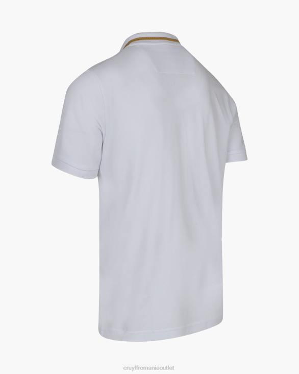 ro Cruyff noah polo alb ZBZ0749 bărbați tricou