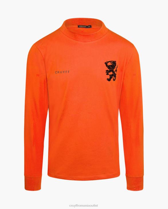 ro Cruyff olanda 1973 portocale ZBZ0880 bărbați tricou