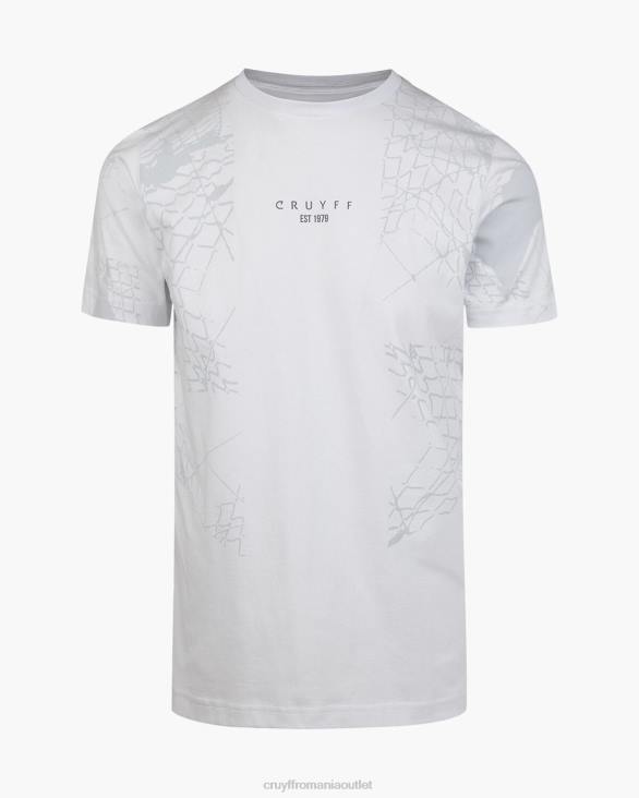 ro Cruyff rafael tee alb ZBZ0395 bărbați tricou
