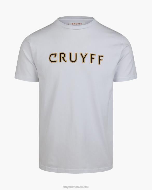 ro Cruyff sem tee alb ZBZ0392 bărbați tricou