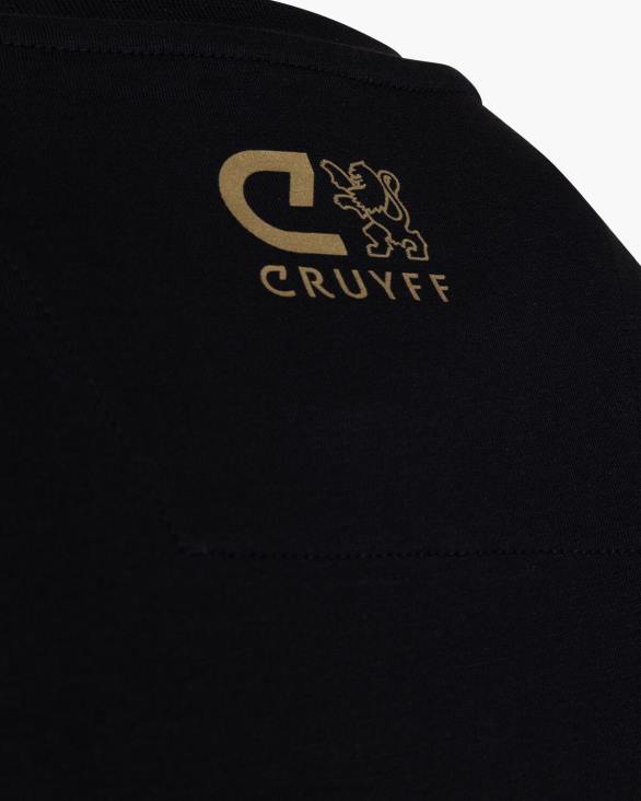 ro Cruyff sem tee negru ZBZ0391 bărbați tricou