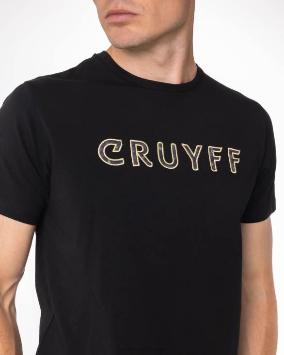 ro Cruyff sera tee negru ZBZ0608 bărbați tricou