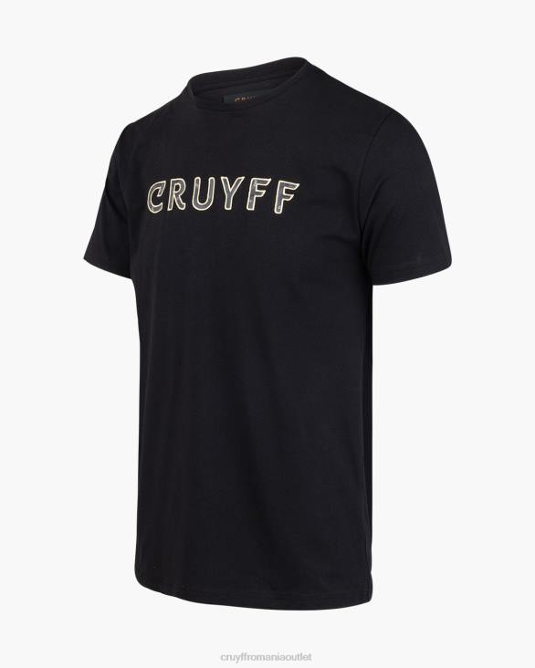 ro Cruyff sera tee negru ZBZ0608 bărbați tricou