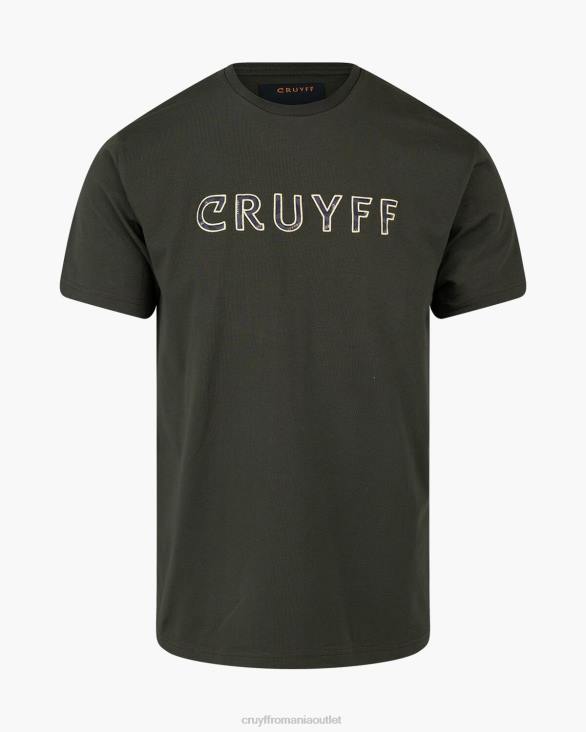 ro Cruyff sera tee verde ZBZ0609 bărbați tricou
