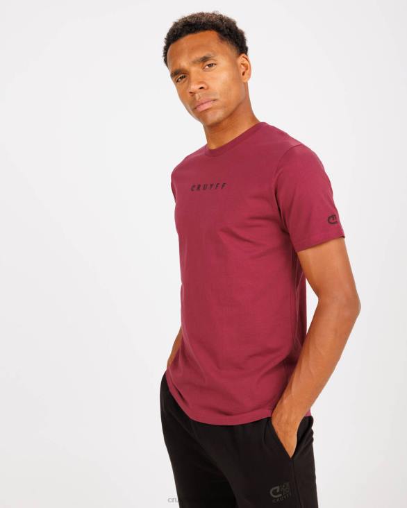 ro Cruyff set tee bordeaux ZBZ0605 bărbați tricou