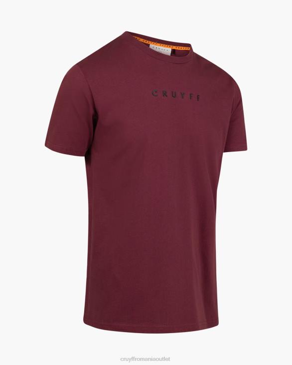 ro Cruyff set tee bordeaux ZBZ0605 bărbați tricou