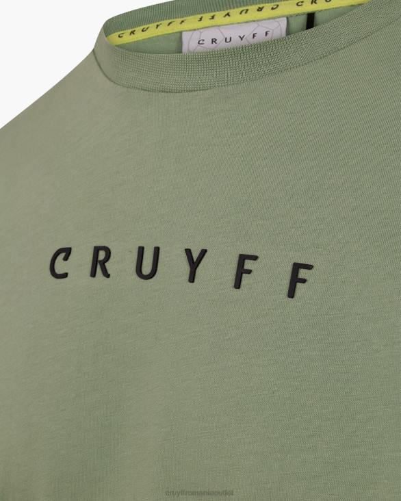 ro Cruyff set tee verde ZBZ0606 bărbați tricou