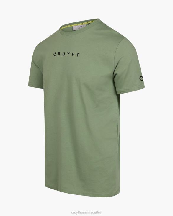 ro Cruyff set tee verde ZBZ0606 bărbați tricou