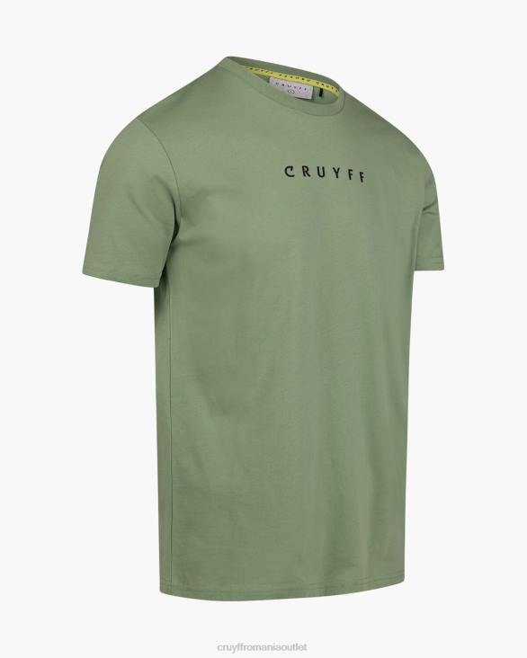 ro Cruyff set tee verde ZBZ0606 bărbați tricou