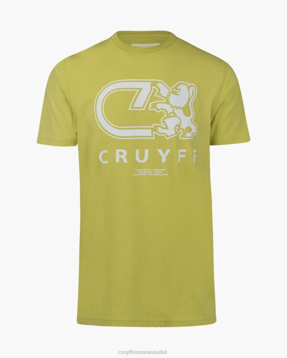 ro Cruyff tricou alvaro galben ZBZ0849 bărbați tricou