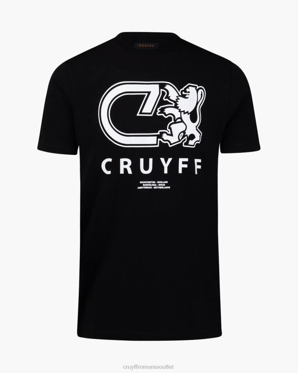 ro Cruyff tricou alvaro negru ZBZ0851 bărbați tricou