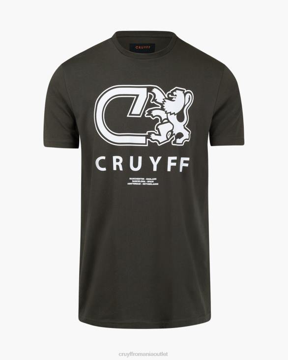 ro Cruyff tricou alvaro verde ZBZ0850 bărbați tricou