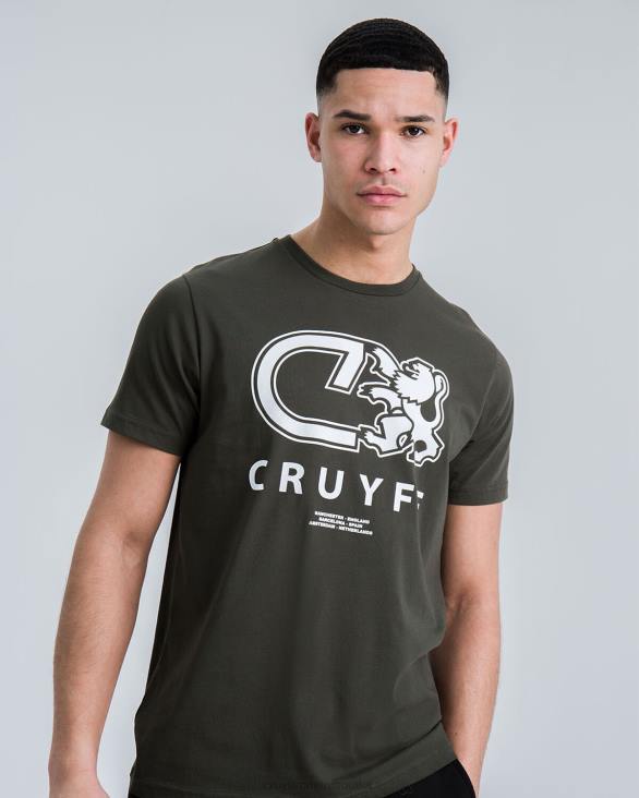 ro Cruyff tricou alvaro verde ZBZ0850 bărbați tricou