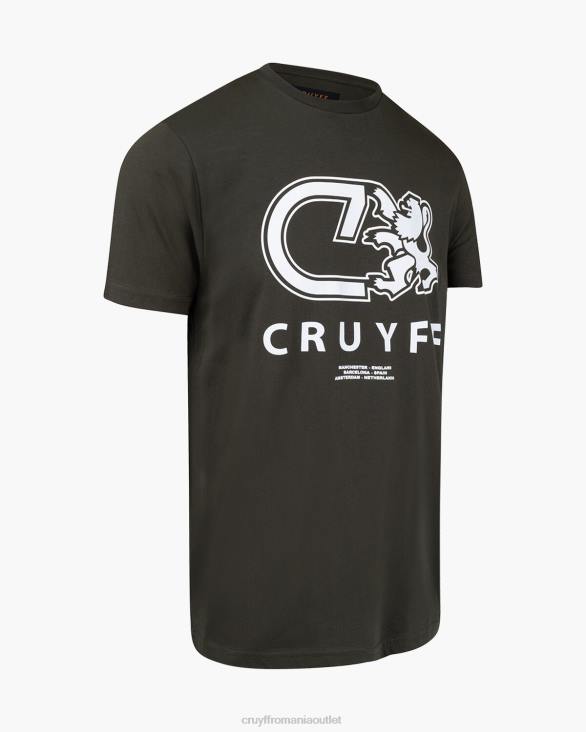 ro Cruyff tricou alvaro verde ZBZ0850 bărbați tricou