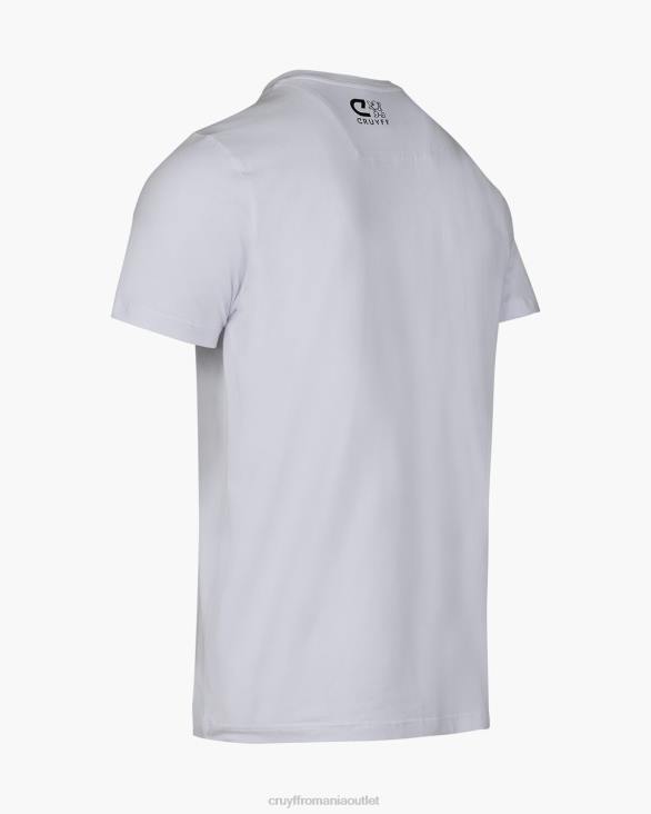 ro Cruyff tricou angeles alb ZBZ01309 bărbați tricou