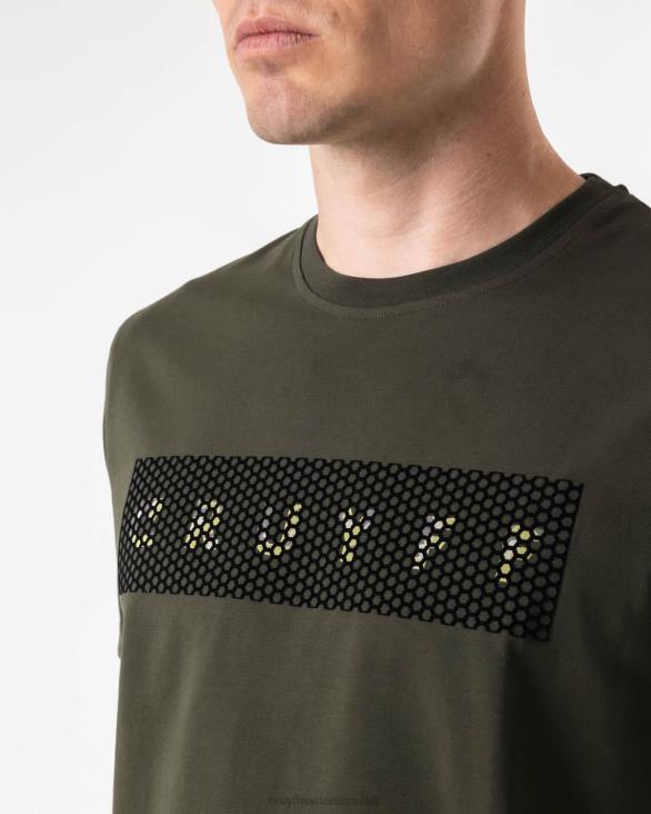 ro Cruyff tricou camo verde ZBZ0601 bărbați tricou