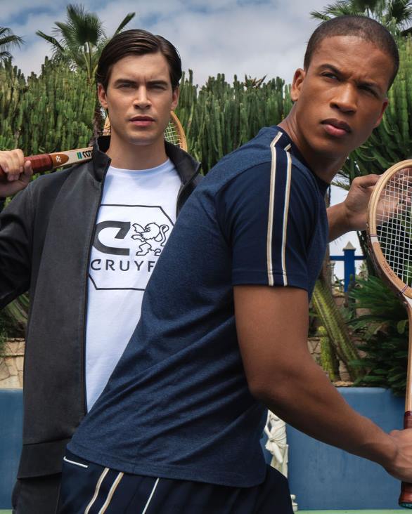 ro Cruyff tricou galano marina ZBZ0404 bărbați tricou