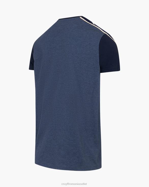 ro Cruyff tricou galano marina ZBZ0404 bărbați tricou