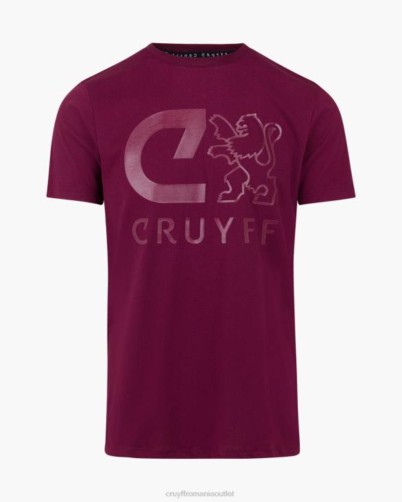 ro Cruyff tricou hernandez ss bordeaux ZBZ0669 bărbați tricou